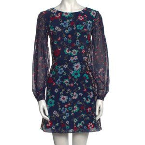 Saloni Silk Mini Dress
